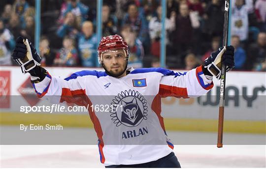 Arlan Kokshetau vs Stena Line Belfast Giants - IIHF Continental Cup Final Arlan Kokshetau vs Stena Line Belfast Giants - IIHF Continental Cup Final