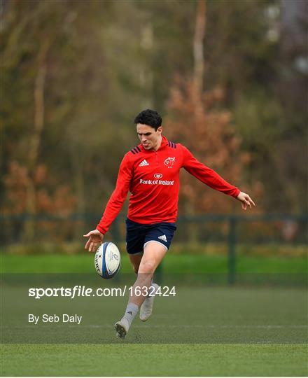 Munster Rugby Press Conference and Squad Training