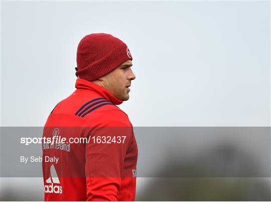 Munster Rugby Press Conference and Squad Training Munster Rugby Press Conference and Squad Training