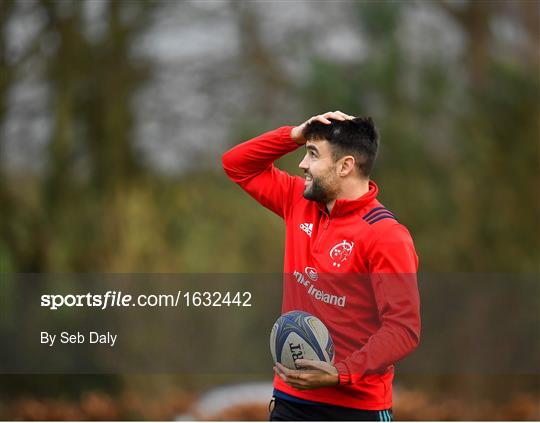 Munster Rugby Press Conference and Squad Training