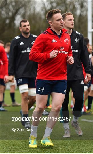 Munster Rugby Press Conference and Squad Training