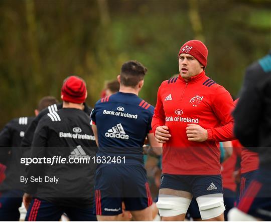 Munster Rugby Press Conference and Squad Training