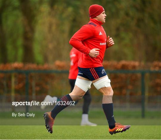 Munster Rugby Press Conference and Squad Training