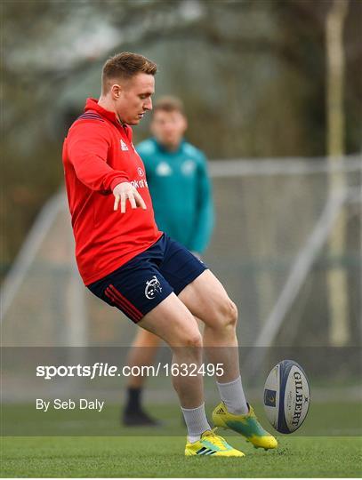 Munster Rugby Press Conference and Squad Training