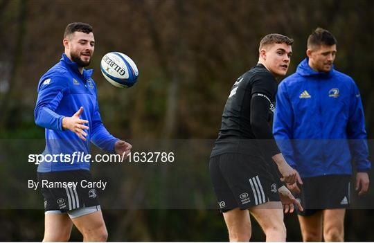 Leinster Rugby Press Conference and Squad Training Leinster Rugby Press Conference and Squad Training