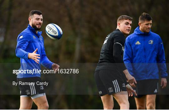 Leinster Rugby Press Conference and Squad Training