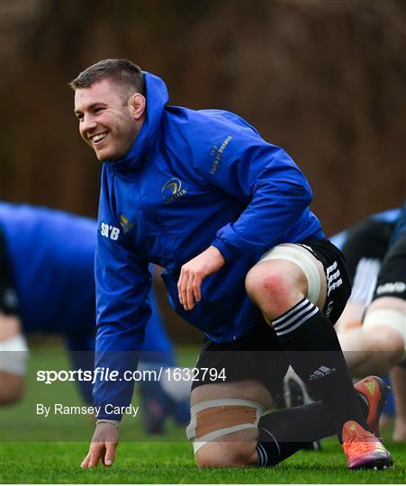 Leinster Rugby Press Conference and Squad Training