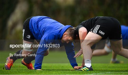 Leinster Rugby Press Conference and Squad Training