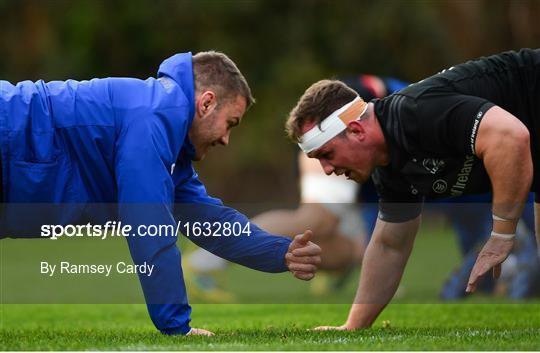 Leinster Rugby Press Conference and Squad Training Leinster Rugby Press Conference and Squad Training