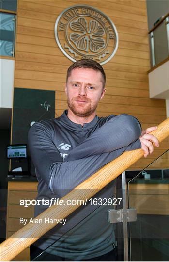 Damien Duff presented to the media as Celtic FC Reserve Team Coach