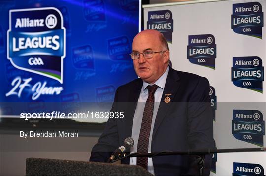Allianz Football League 2019 Launch Allianz Football League 2019 Launch
