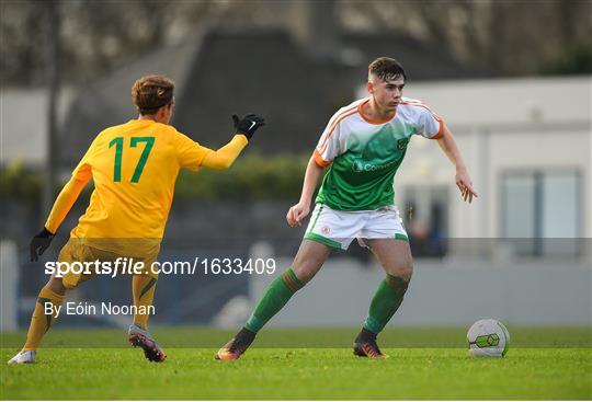 Republic of Ireland v Australia - U18 Schools International Friendly