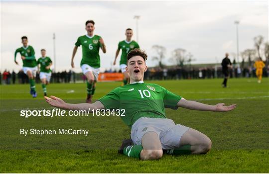 Republic of Ireland v Australia - U16 International Friendly Republic of Ireland v Australia - U16 International Friendly