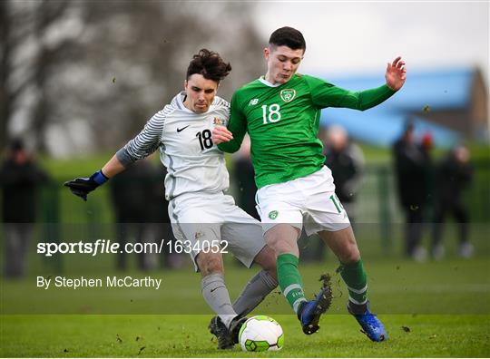 Republic of Ireland v Australia - U16 International Friendly Republic of Ireland v Australia - U16 International Friendly