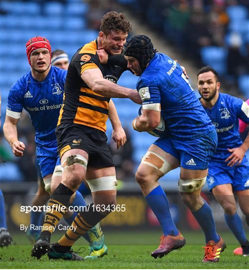 Wasps v Leinster - Heineken Champions Cup Pool 1 Round 6 Wasps v Leinster - Heineken Champions Cup Pool 1 Round 6