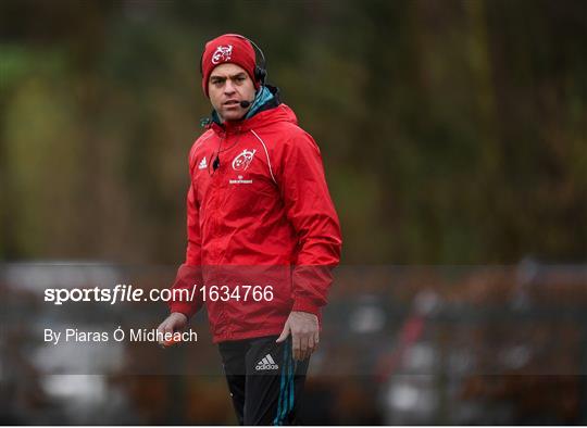 Munster Rugby Squad Training and Press Conference Munster Rugby Squad Training and Press Conference