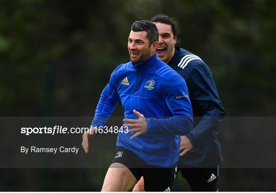Leinster Rugby Press Conference and Squad Training Leinster Rugby Press Conference and Squad Training