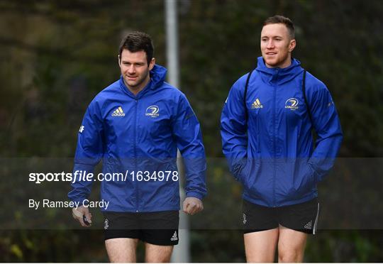 Leinster Rugby Press Conference and Squad Training