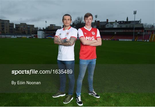 St. Patrick's Athletic Introduce Signings St. Patrick's Athletic Introduce Signings