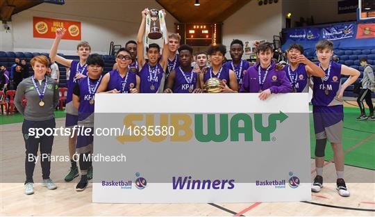 Le Chéile Tyrellstown v Mount St Michael Rosscarbery - Subway All-Ireland Schools Cup U16 C Boys Final
