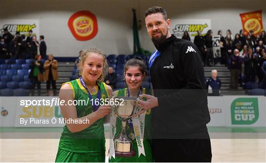 Coláiste Einde v Pobailscoil Inbhear Sceine Kenmare - Subway All-Ireland Schools Cup U16 A Girls Final Coláiste Einde v Pobailscoil Inbhear Sceine Kenmare - Subway All-Ireland Schools Cup U16 A Girls Final