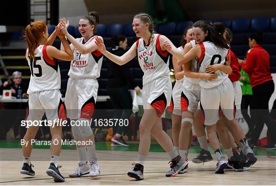 Holy Faith Clontarf v St Vincent's SS, Cork - Subway All-Ireland Schools Cup U19 A Girls Final Holy Faith Clontarf v St Vincent's SS, Cork - Subway All-Ireland Schools Cup U19 A Girls Final