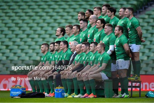 Ireland Rugby Captain's Run Ireland Rugby Captain's Run