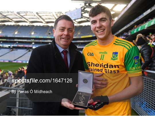 Man of the Match at Castleblayney v Dunnamaggin - AIB GAA Hurling All-Ireland Junior Championship Final Man of the Match at Castleblayney v Dunnamaggin - AIB GAA Hurling All-Ireland Junior Championship Final