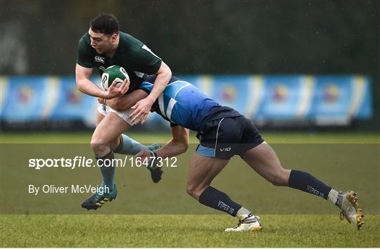 Ireland v Scotland - Irish Universities Rugby Union Ireland v Scotland - Irish Universities Rugby Union