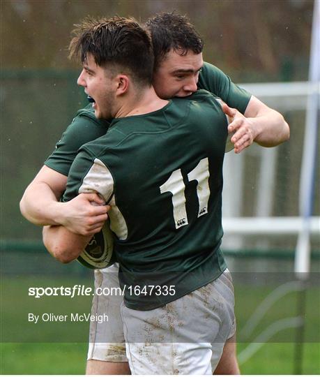 Ireland v Scotland - Irish Universities Rugby Union Ireland v Scotland - Irish Universities Rugby Union