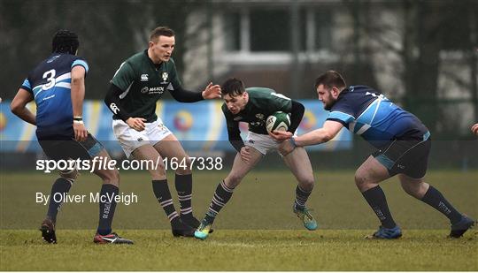 Ireland v Scotland - Irish Universities Rugby Union Ireland v Scotland - Irish Universities Rugby Union