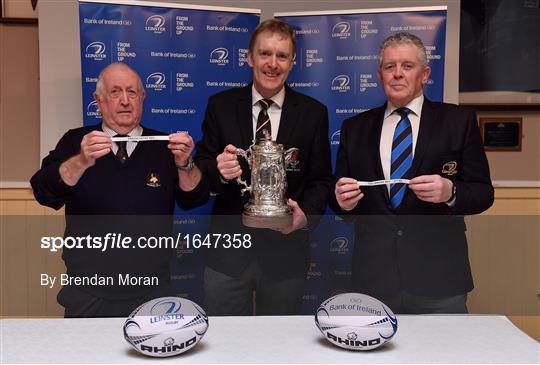 Bank of Ireland Provincial Towns Cup Round 3 Draw Bank of Ireland Provincial Towns Cup Round 3 Draw