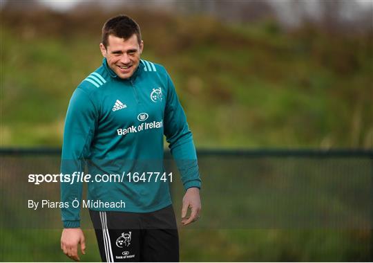 Munster Rugby Squad Training and Press Conference Munster Rugby Squad Training and Press Conference