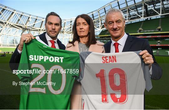 Liverpool Legends v Republic of Ireland XI Launch Liverpool Legends v Republic of Ireland XI Launch