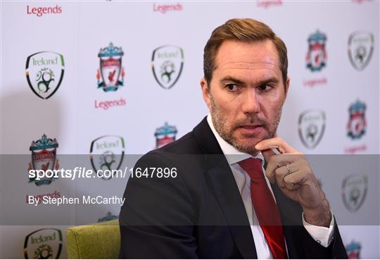 Liverpool Legends v Republic of Ireland XI Launch Liverpool Legends v Republic of Ireland XI Launch
