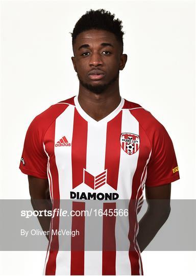 Derry City Squad Portraits 2019