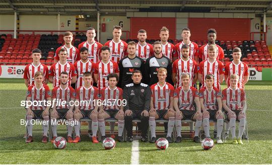 Derry City Squad Portraits 2019