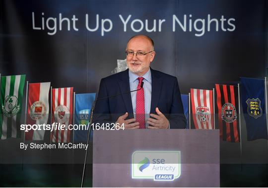 2019 SSE Airtricity League Launch 2019 SSE Airtricity League Launch