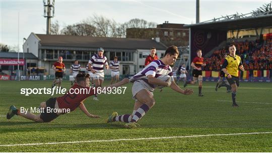 Clongowes Wood College v CBC Monkstown - Bank of Ireland Leinster Schools Senior Cup Round 2