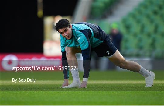 Ireland Rugby Open Training Session