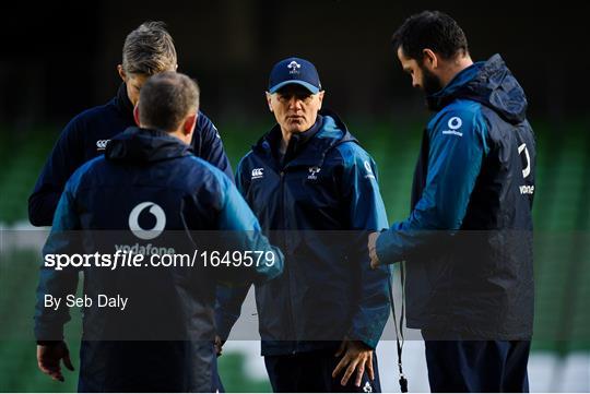 Ireland Rugby Open Training Session Ireland Rugby Open Training Session