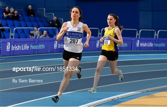 Irish Life Health National Senior Indoor Athletics Championships Day 1