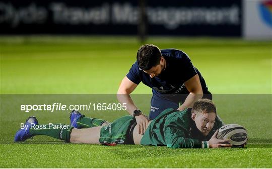 Glasgow Warriors v Connacht - Guinness PRO14 Round 16 Glasgow Warriors v Connacht - Guinness PRO14 Round 16