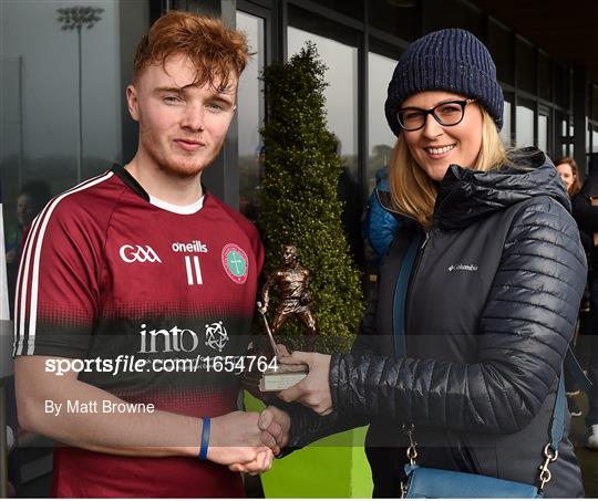 Man of the Match at Electric Ireland HE GAA Fergal Maher Cup Final