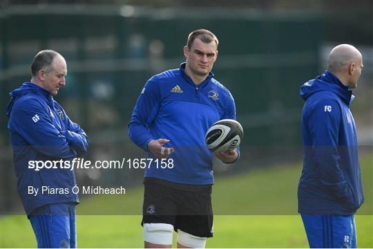 Leinster Rugby Press Conference and Squad Training