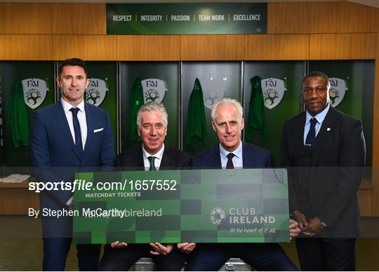 The FAI launch new 3, 5 & 10-year ticket membership – “Club Ireland” The FAI launch new 3, 5 & 10-year ticket membership – “Club Ireland”
