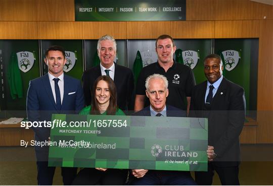 The FAI launch new 3, 5 & 10-year ticket membership – “Club Ireland”