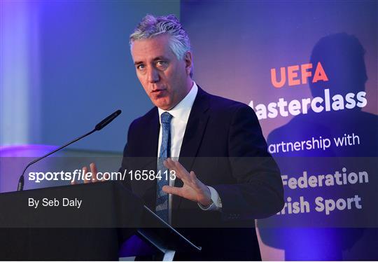 UEFA Masterclass in partnership with the Federation of Irish Sport