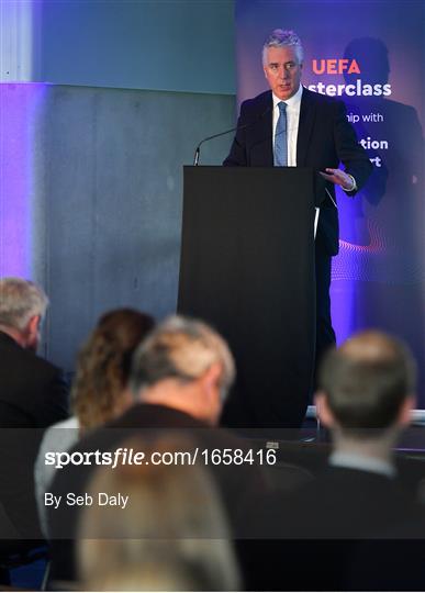 UEFA Masterclass in partnership with the Federation of Irish Sport UEFA Masterclass in partnership with the Federation of Irish Sport