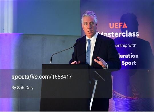 UEFA Masterclass in partnership with the Federation of Irish Sport